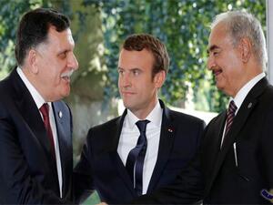 تعهد السراج وحفتر في باريس بتنظيم انتخابات تشريعية ورئاسية في العاشر من كانون الاول/ديسمبر 2018