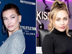 مايلي سايريس وهايلي بولدوين