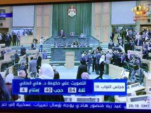 ثقة مهزوزة للحكومة الاردنية 