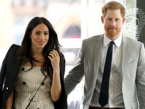 Harry and Meghan will tie the knot at St. George's Chapel on May 19 (Source: YUI MOK / POOL / AFP) 