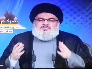 نصرالله يطالب بيوم للنصر الالهي 