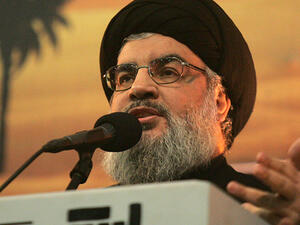 The head of Lebanon's militant Shia Muslim movement Hezbollah, Hassan Nasrallah (AFP/File) 
