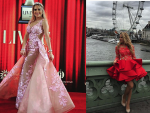 هيا عوض متميزة تجمع بين الأناقة والرشاقة