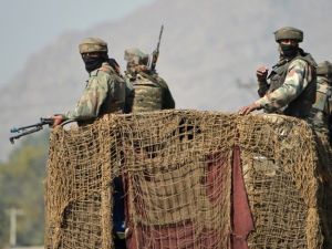 نقطة للجيش الهندي في كشمير- ا ف ب - ارشيفية
