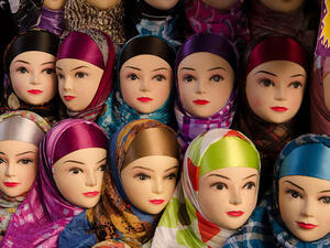 French ministers and fashion designers have lashed out against the growing trend of fashion houses creating modest wear for Muslim customers. (File photo)