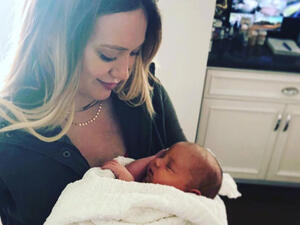 Hilary Duff desperately wanted a little girl.  (Source : hilaryduff / Instagram)