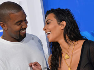 كيم كارداشيان وكانييه ويست