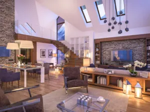 الاستعانة بالديكورات الخشبية مع مراعاة النمط في التصميم

