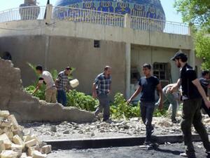 تفجير مزدوج في حسينية بحي الصدر ببغداد 