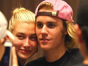 جاستن بيبر وهايلي بالدوين