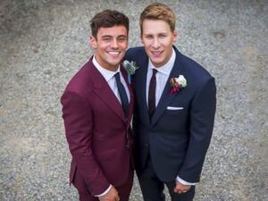 داستن لانس وزوجه توم دالي