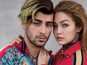 جيجي حديد وزين مالك