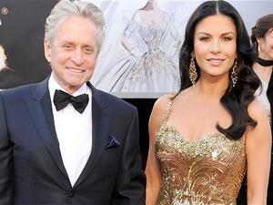 كاثرين زيتا جونز ومايكل دوغلاس