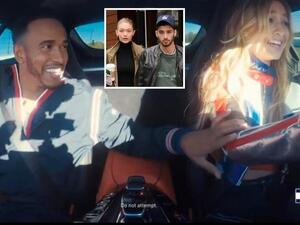 جيجي حديد ولويس هاملتون