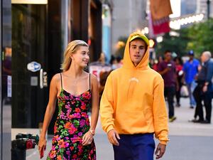 جاستن بيبر وهايلي بالدوين