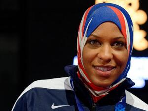 ابتهاج محمد التي ترتدي الحجاب سترفع علم الولايات المتحدة في الألعاب الأوليمبية القادمة