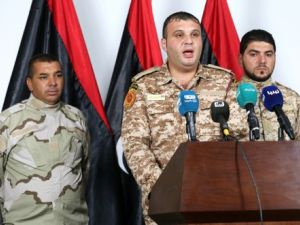 الملازم اول بحار في قوات حكومة طرابلس ربيع محمد