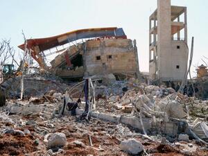 Many hospitals in Syria, such as this one in the Idlib province, have been destroyed or taken over by militants. (AFP/File)