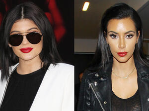 كايلي جينر وكيم كارداشيان