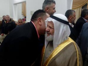 وفد من اخوان الاردن يقدم التهنئة بالإفراج عن الدقامسة 