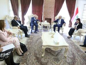The meetings were held in the presence of  Jawad Al Anani, former deputy prime minister of Jordan, Iraqi Ambassador to Jordan Safia Al-Suhail, and twenty directors representing various activities at Talal Abu-Ghazaleh Organization (TAG-Org).