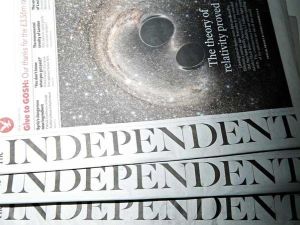 صحيفة "ذي اندبندنت" البريطانية تصدر عددها الورقي الأخير