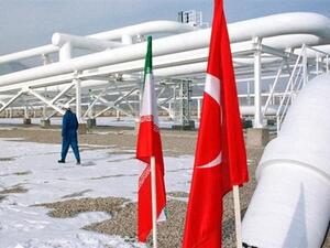 تصدير الغاز الايراني الى تركيا