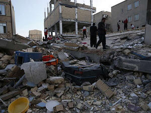 هذا الزلزال هزة ارتدادية لزلزال شدته 5.2 درجة وقع يوم 20 ديسمبر كانون الأول 