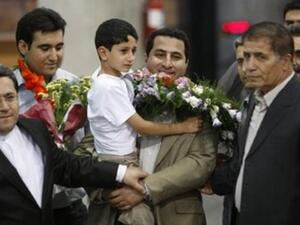 Amiri back in Tehran