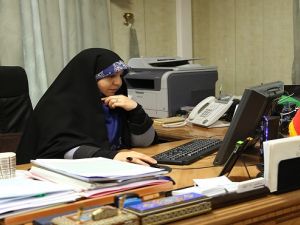 ابنة شقيقة الرئيس حسن روحاني