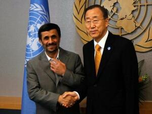 Iranian leader and UN Secretary General 