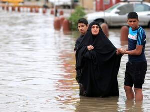 مقتل طفلة جرفتها السيول بعد امطار غزيرة في العراق