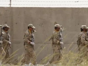 Iranian border guards. (AFP/ File Photo)