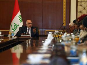 رئيس الوزراء العراقي حيدر العبادي