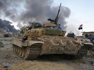 مقتل 100 داعشي على الحدود مع سوريا