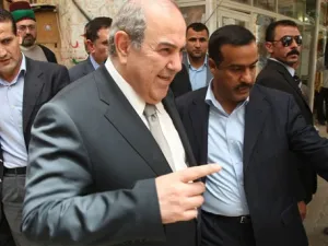  رئيس ائتلاف الوطنية في مجلس النواب العراقي، إياد علاوي