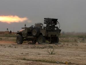 مقاتلون شيعة في تكريت/أ.ف.ب