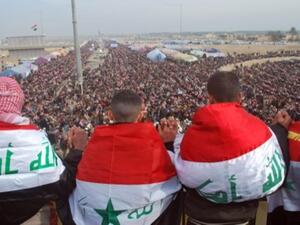 من احتجاجات محافظة الانبار ضد حكومة المالكي