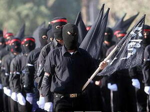 مقاتلون عراقيون من الطائفة الشيعية