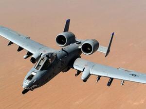 المقاتلة (A10) التابعة لقوات التحالف الدولي المسماة ب"الخنزيرة"