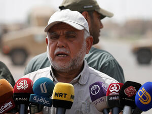 الأمين العام لمنظمة بدر الشيعية المسلحة هادي العامري