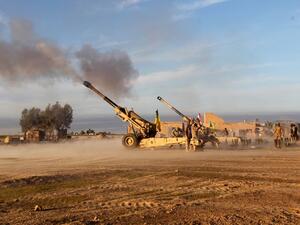 القوات العراقية مدعومة بمقاتلي الحشد الشعبي استعادت 70 قرية في محافظة صلاح الدين