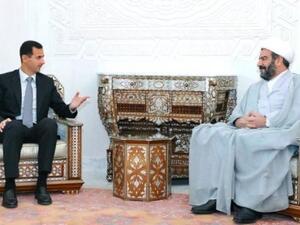  الاسد مستقبلا عباس البيتاني عضو وفد كتلة المالكي