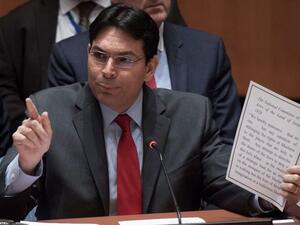 سفير إسرائيل لدى الأمم المتحدة داني دانون