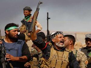 مقاتلون من الحشد الشعبي