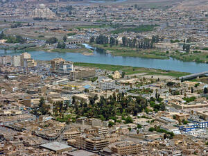 مشهد عام لمدينة الموصل 