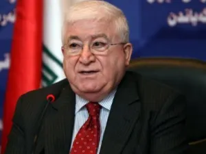 رئيس البرلمان المؤقت فؤاد معصوم
