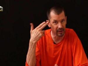 الصحافي البريطاني جون كانتلي الذي يحتجزه تنظيم الدولة الاسلامية