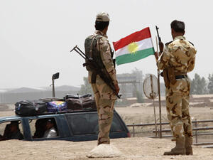 حاجز لقوات البشمركة الكردية