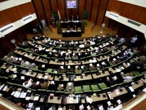جلسة لبرلمان كردستان العراق في اربيل 